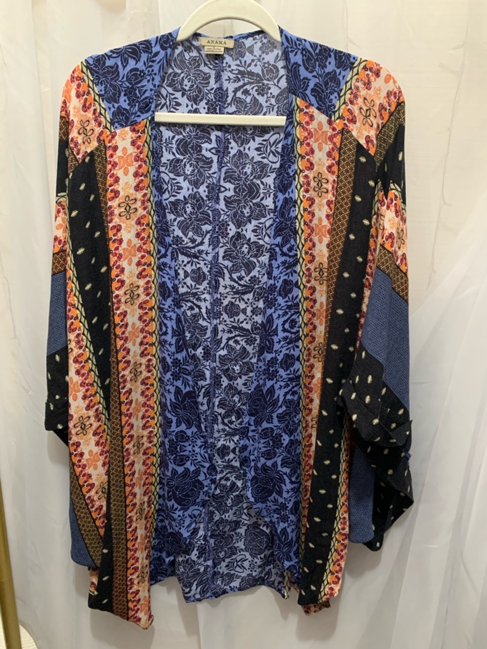 Anama Patchwork Boho Kimono